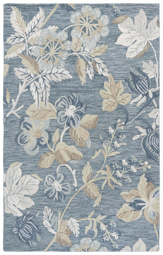 Safavieh - Jardin 470M Blue Beige - 2.3" X 3.9" - JAR470M-2339 view 1