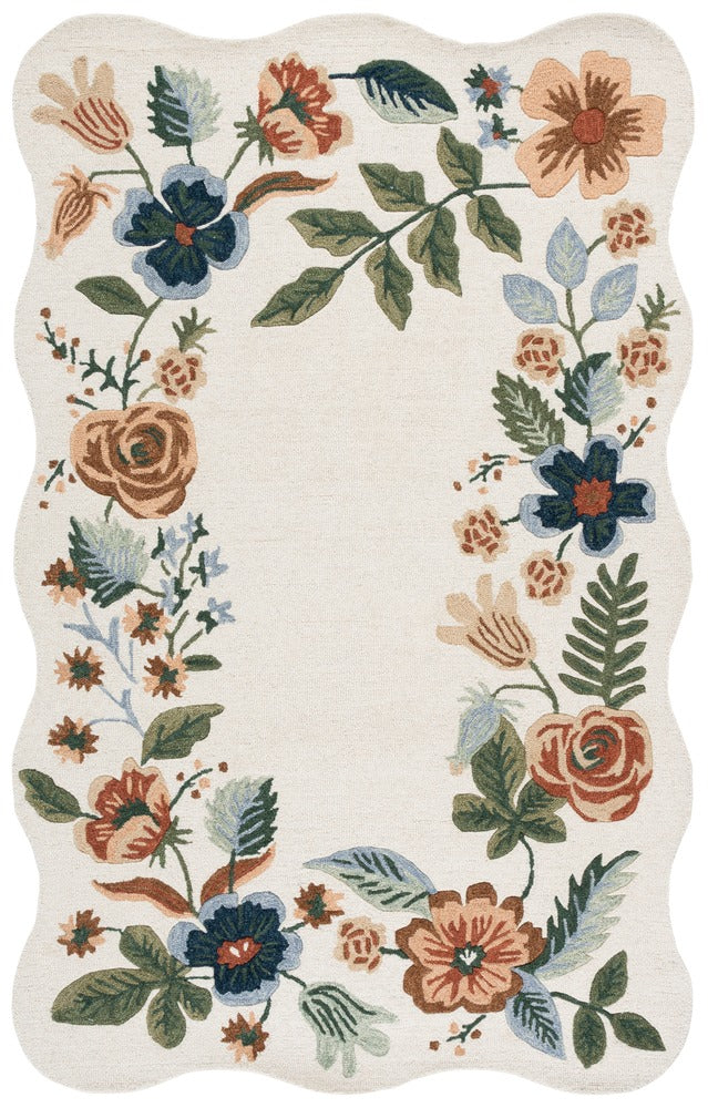 Safavieh - Jardin 772Y Ivory Green - 5" X 8" - JAR772Y-5 view 1