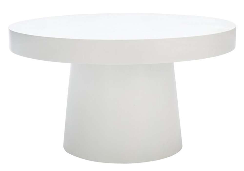 Safavieh - Jaria Faux Concrete Coffee Table - White - COF3000A veiw 1