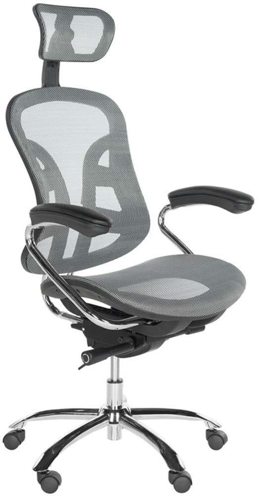 Safavieh - Jarlan Desk Chair - Grey - FOX8515A veiw 2