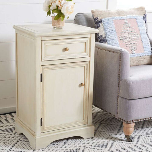 Safavieh - Jarome Night Stand W/Storage - Barley - AMH6627D veiw 2