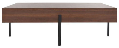Safavieh - Jaxith Coffee Table - Walnut - Black - COF9304B veiw 1