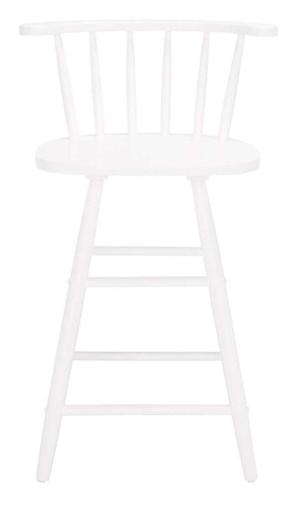 Safavieh - Jay Wood Counter Stool - White - BST1403C veiw 1