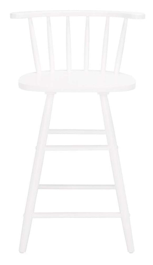 Safavieh - Jay Wood Counter Stool - White - BST1403C veiw 1