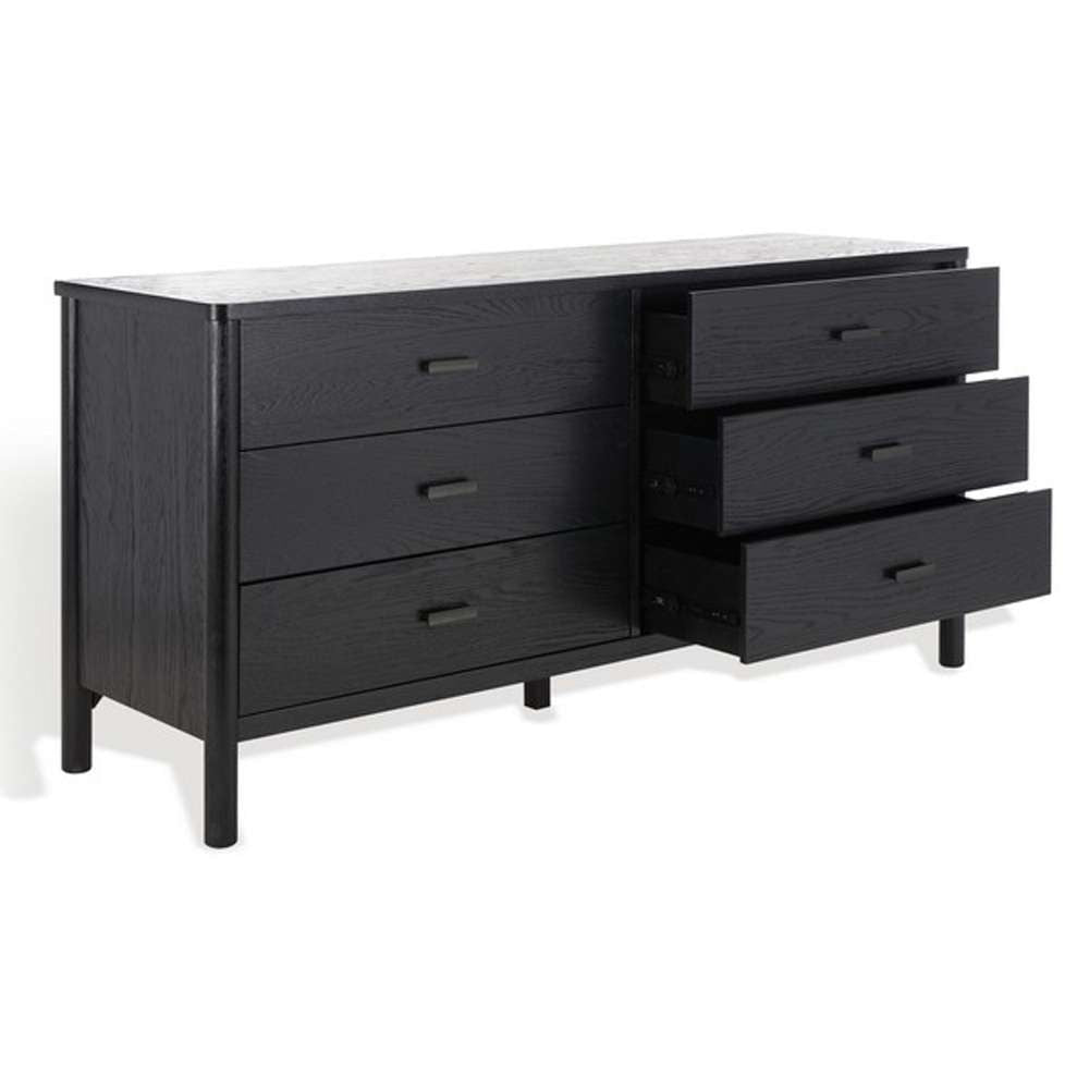 Safavieh - Couture - Jaylessa Wood Dresser - Black - SFV2149B veiw 3
