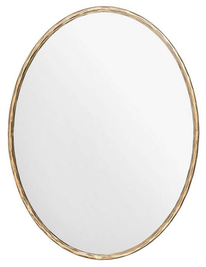 Safavieh - Couture - Jebediah Oval Metal Mirror - Brass - SFV9510A veiw 1