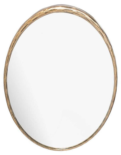 Safavieh - Couture - Jebediah Oval Metal Mirror - Brass - SFV9510A veiw 3