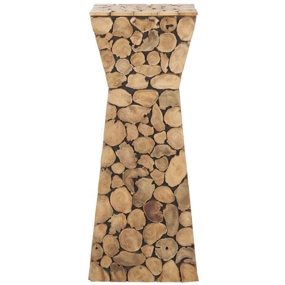 Safavieh - Jefferson Stand - Medium Oak - Black - FOX1005A veiw 4