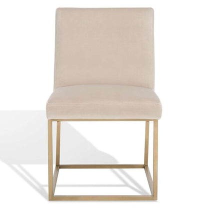 Safavieh - Couture - Jenette Dining Chair - Taupe - Gold - KNT7042G veiw 2