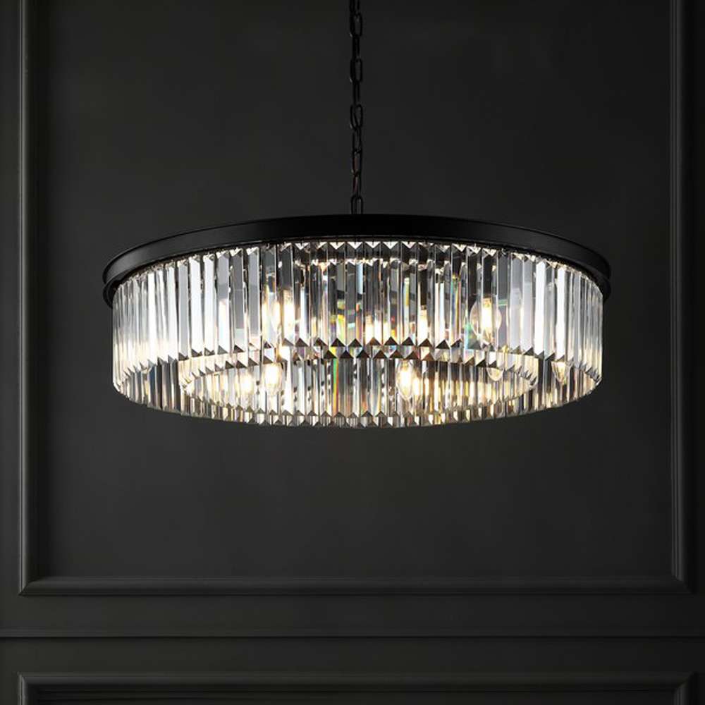 Safavieh - Couture - Jennaya Crystal Chandelier - Black - CTL1002A veiw 2