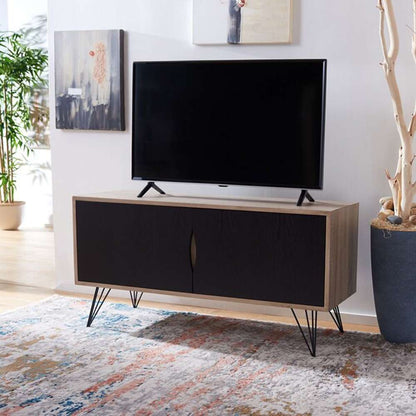 Safavieh - Jeralyn Sideboard - Light Oak - Black - FOX4232A veiw 2