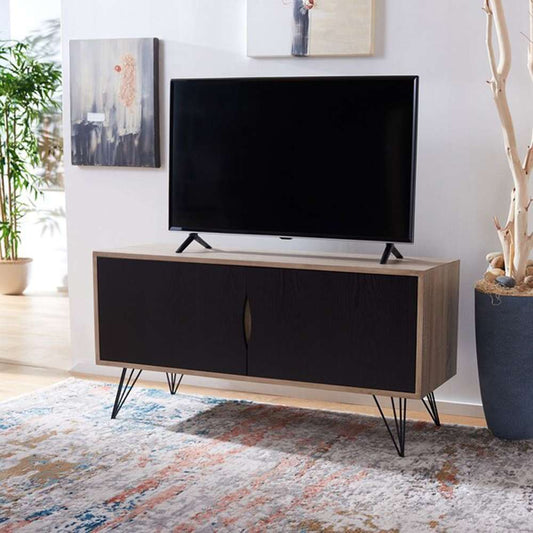 Safavieh - Jeralyn Sideboard - Light Oak - Black - FOX4232A veiw 2