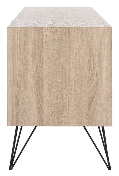 Safavieh - Jeralyn Sideboard - Light Oak - Black - FOX4232A veiw 4