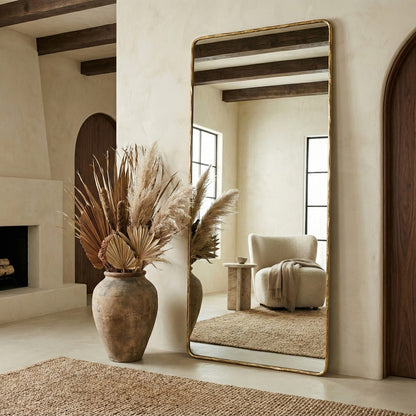 Safavieh - Jessa 32X72 Metal Mirror / Brass - CMI1011A view 2