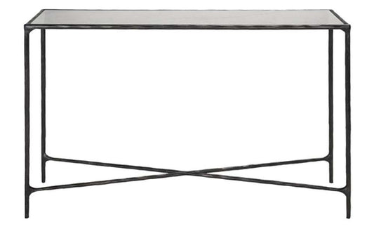 Safavieh - Couture - Jessa Rectangle Console Table - Black - White - SFV9502D veiw 1