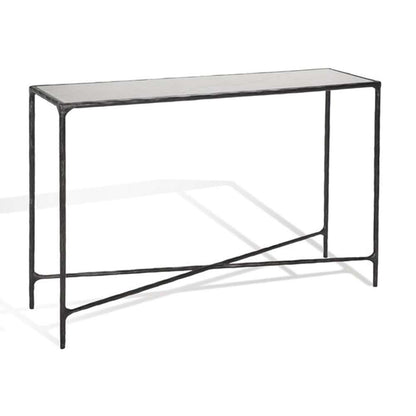 Safavieh - Couture - Jessa Rectangle Console Table - Black - White - SFV9502D veiw 4