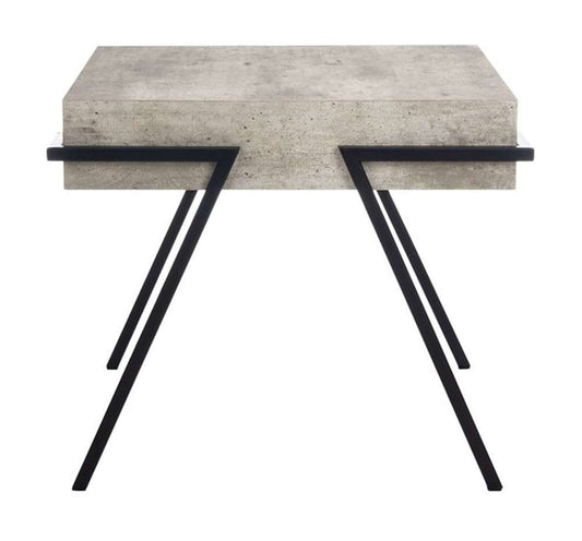 Safavieh - Jett Accent Table - Light Grey - Black - ACC4201A veiw 1