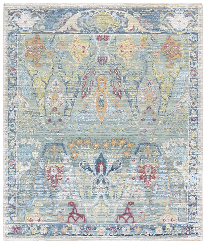 Safavieh - Jewel Of India 201L Blue Beige - 9" X 12" - JWL201L-9 view 1