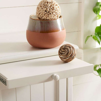 Safavieh - Jezabel End Table - White - AMH6633C veiw 1