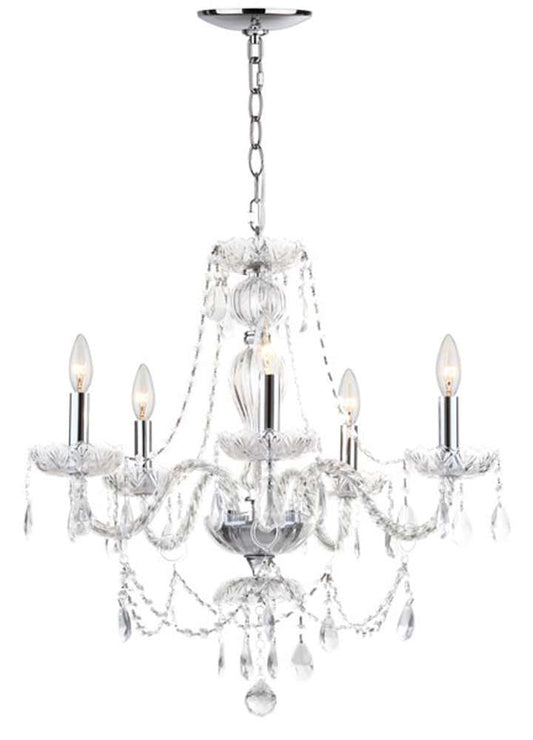 Safavieh - Jingle Chandelier - Clear - LIT4418A view 1