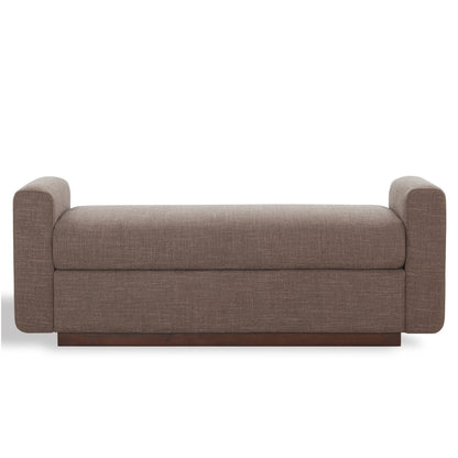 Safavieh - Joanndria Upholstered Bench / Brown / Walnut - SFV5154B view 1