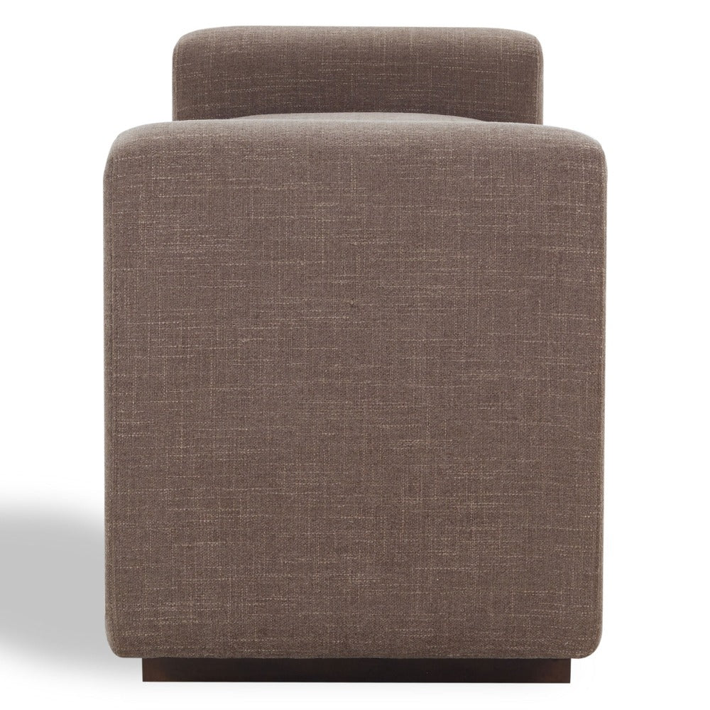Safavieh - Joanndria Upholstered Bench / Brown / Walnut - SFV5154B view 4