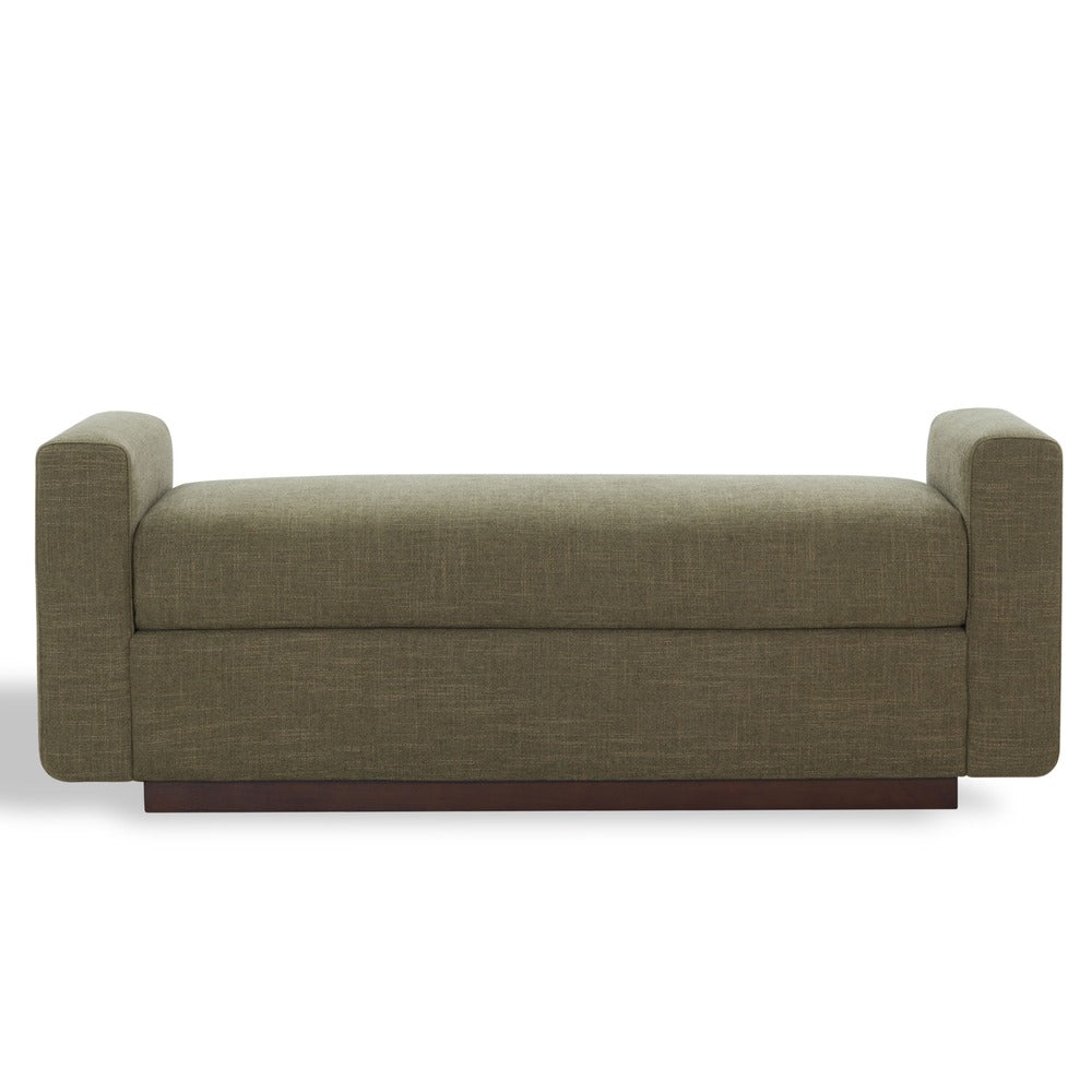 Safavieh - Joanndria Upholstered Bench / Olive Green - SFV5154C view 1