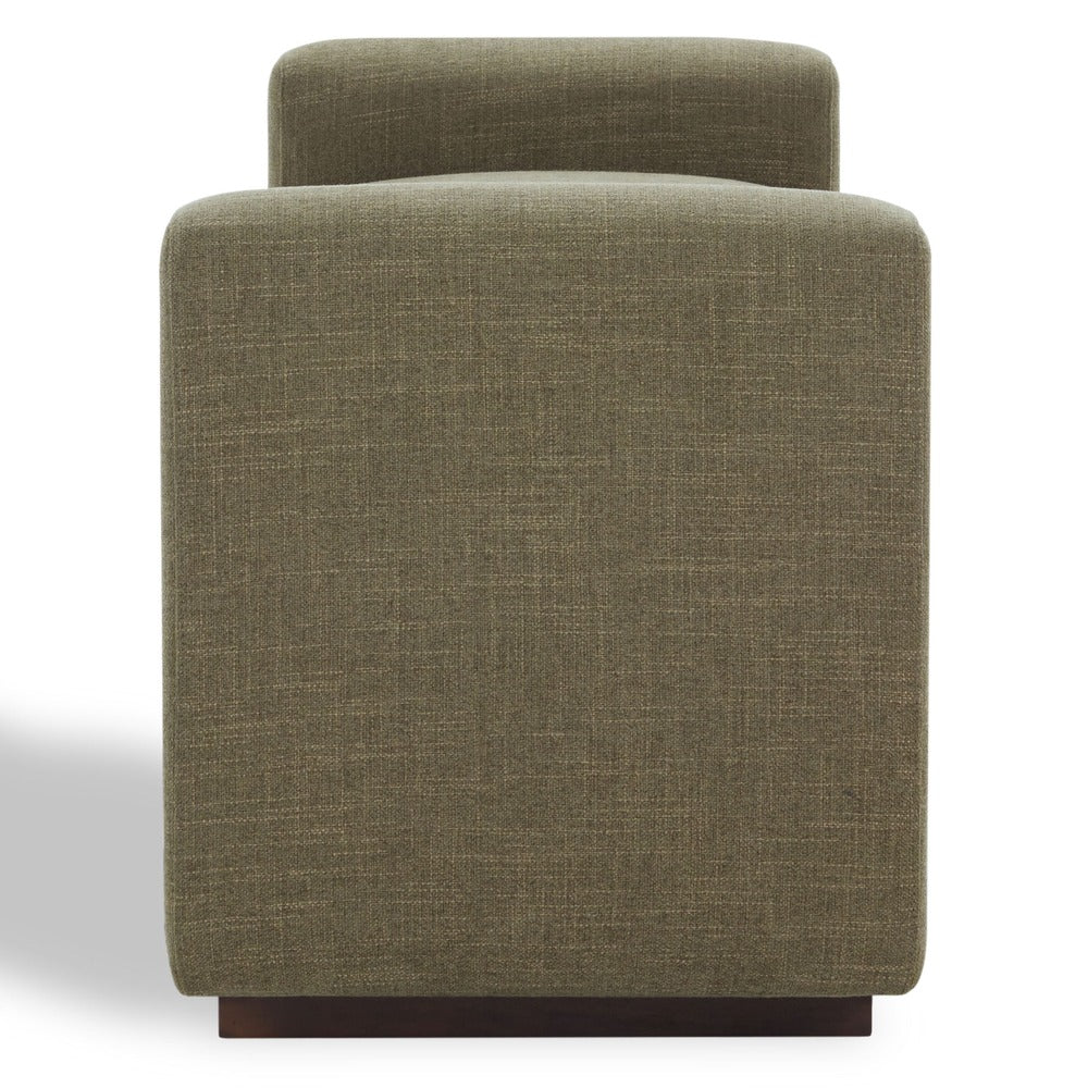 Safavieh - Joanndria Upholstered Bench / Olive Green - SFV5154C view 4