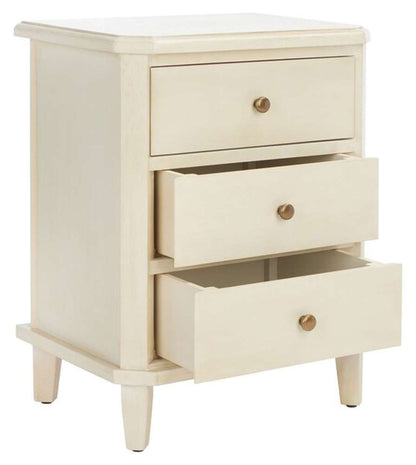 Safavieh - Joe Night Stand W/Storage Drws - Barley - AMH6629D view 3