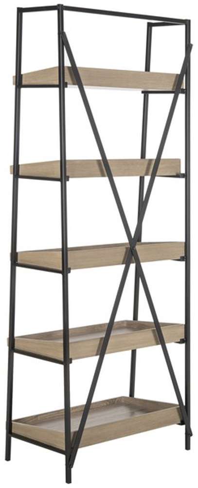 Safavieh - Joel Etagere - Light Brown - Black - FOX4272A veiw 1