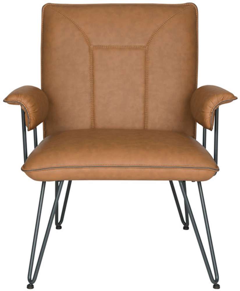 Safavieh - Johannes Arm Chair - Camel - FOX1700C veiw 1