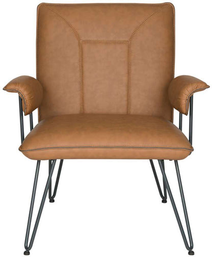 Safavieh - Johannes Arm Chair - Camel - FOX1700C veiw 1