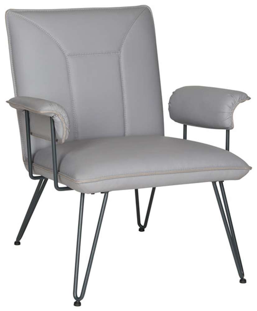 Safavieh - Johannes Arm Chair - Grey - FOX1700B veiw 3