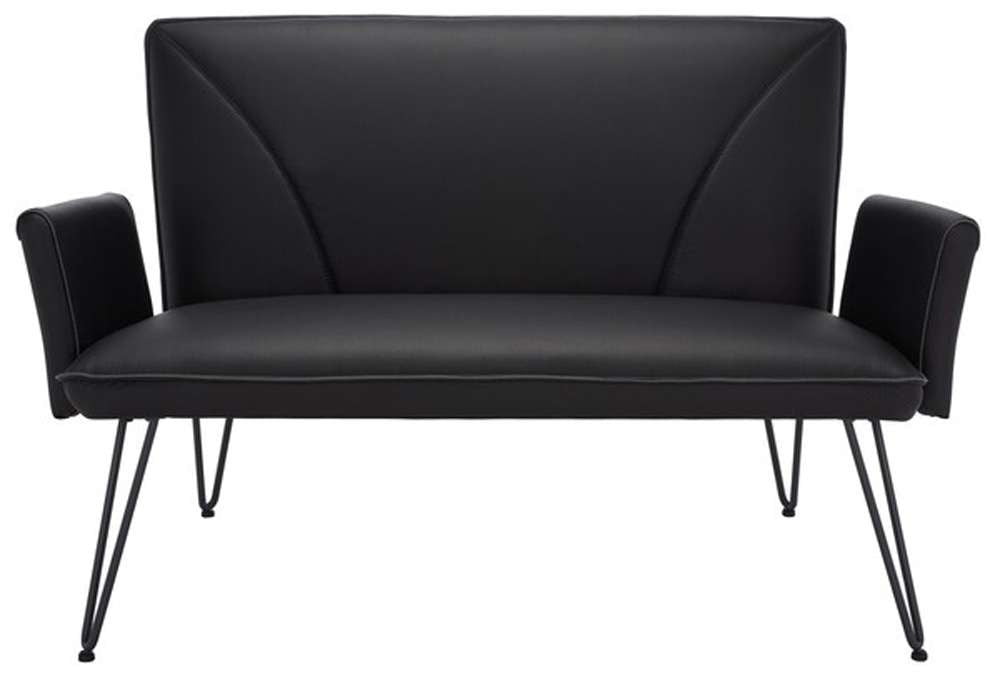 Safavieh - Johannes Settee - Black - FOX1701D veiw 1