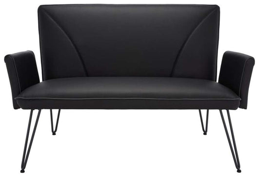 Safavieh - Johannes Settee - Black - FOX1701D veiw 1