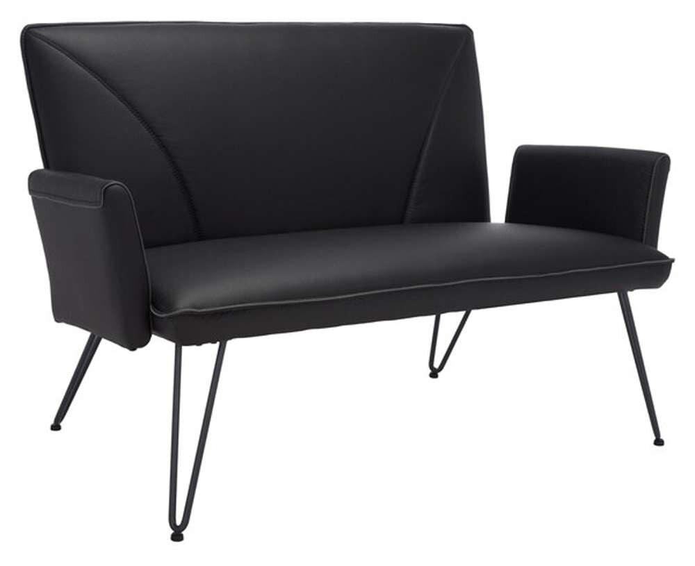 Safavieh - Johannes Settee - Black - FOX1701D veiw 3