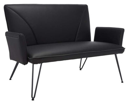 Safavieh - Johannes Settee - Black - FOX1701D veiw 3