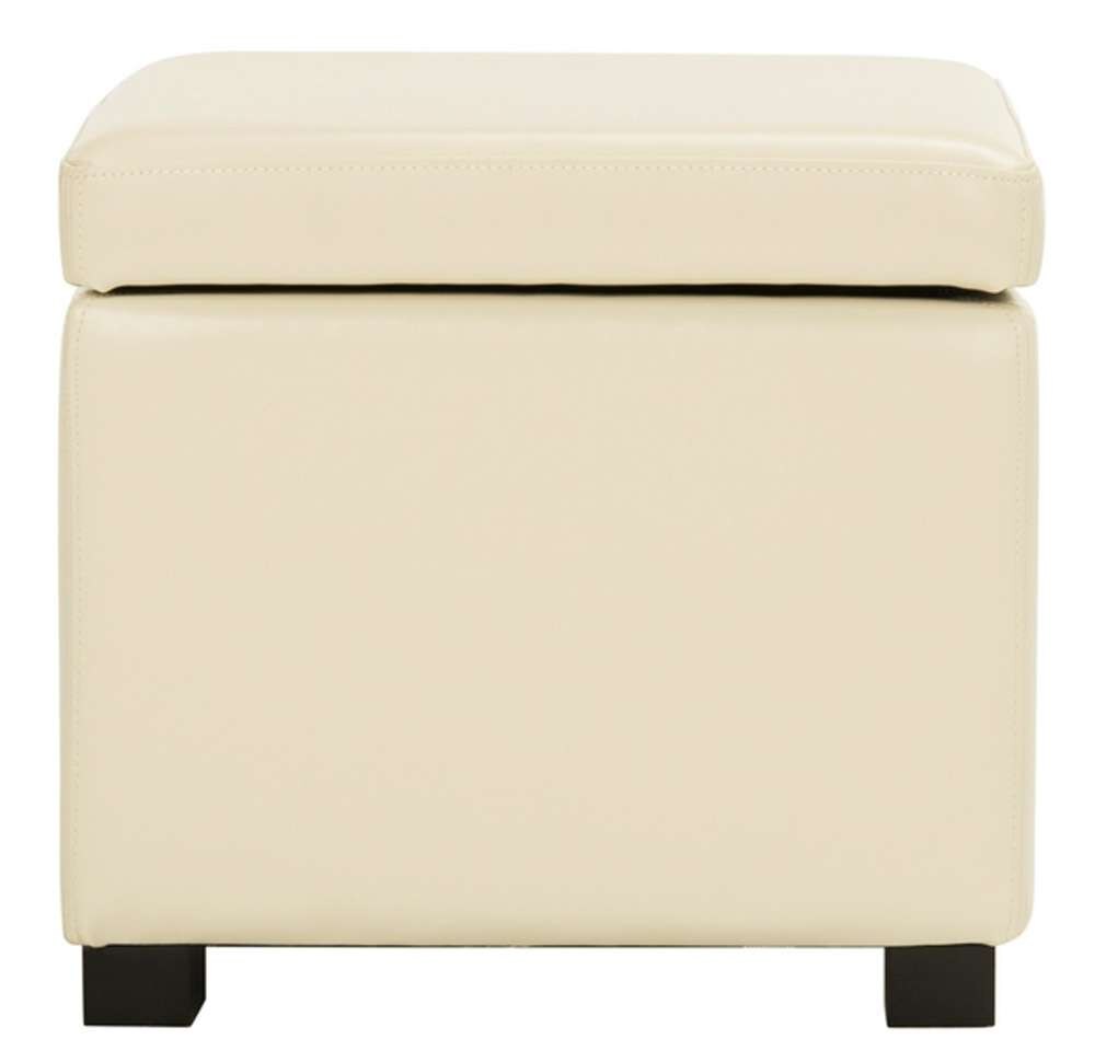 Safavieh - Jonathan Ottoman - Flat Cream - HUD4007D veiw 1