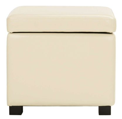 Safavieh - Jonathan Ottoman - Flat Cream - HUD4007D veiw 1