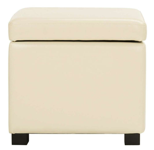 Safavieh - Jonathan Ottoman - Flat Cream - HUD4007D veiw 1