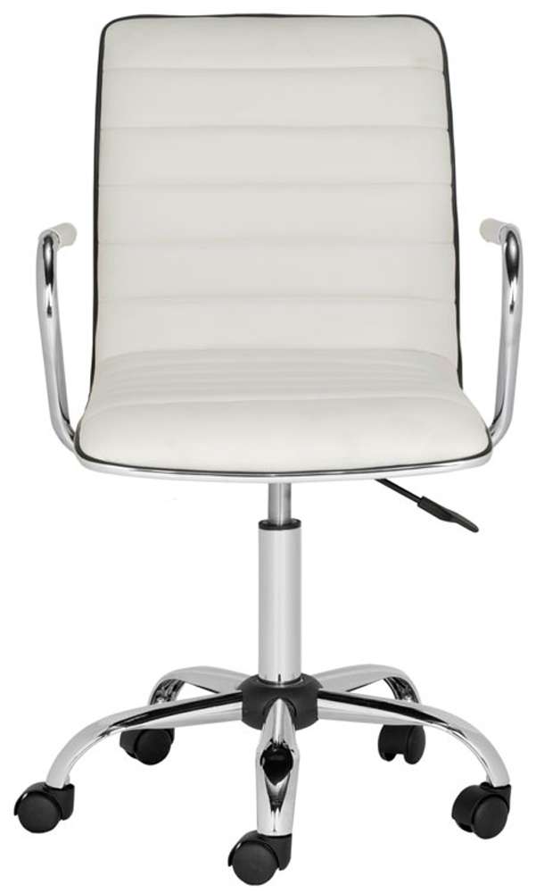 Safavieh - Jonika Desk Chair - White - FOX7520A veiw 1