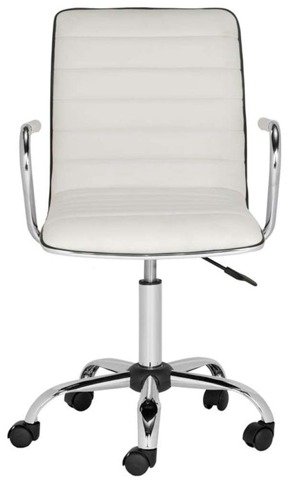 Safavieh - Jonika Desk Chair - White - FOX7520A veiw 1