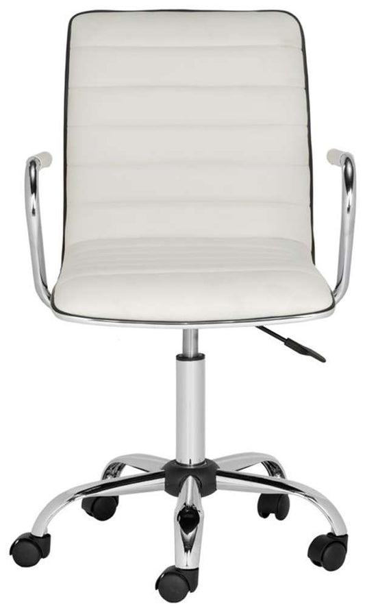 Safavieh - Jonika Desk Chair - White - FOX7520A veiw 1