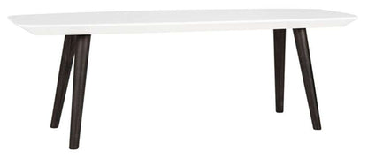 Safavieh - Josiah Coffee Table - White - Dark Brown - FOX4216A veiw 3
