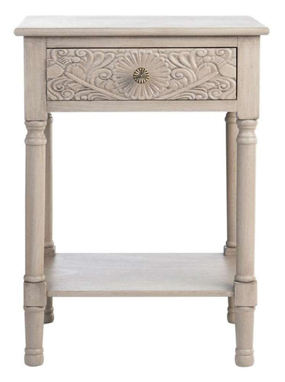 Safavieh - Josie 1 Drawer Accent Table - Greige - ACC5706B veiw 1