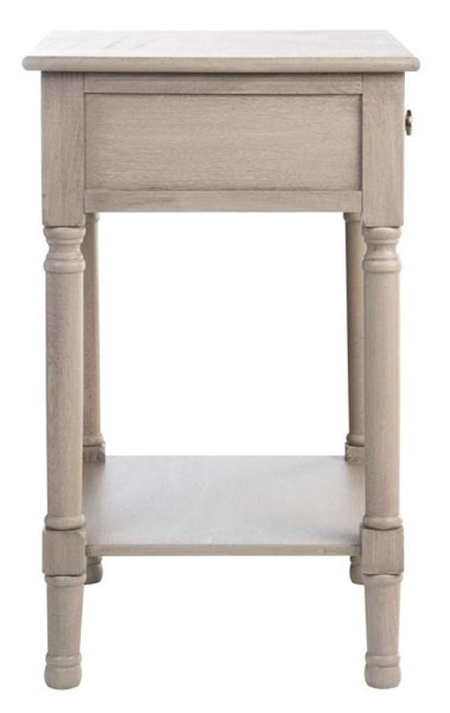 Safavieh - Josie 1 Drawer Accent Table - Greige - ACC5706B veiw 4