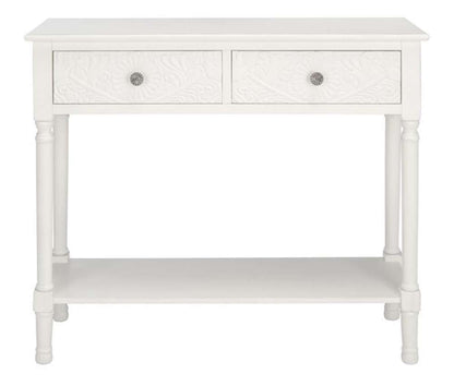 Safavieh - Josie 2 Drawer Console Table - Distressed White  - CNS5708A veiw 1