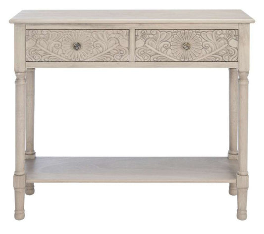 Safavieh - Josie 2 Drawer Console Table - Greige - CNS5708B veiw 1