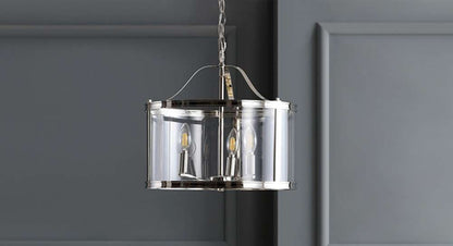Safavieh - Jude 3Lt 16 Inch Pendant - Nickle - PND4041A veiw 1