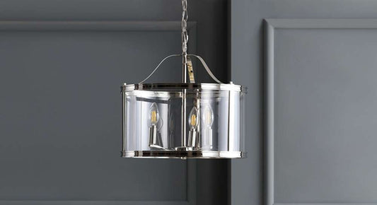 Safavieh - Jude 3Lt 16 Inch Pendant - Nickle - PND4041A veiw 1